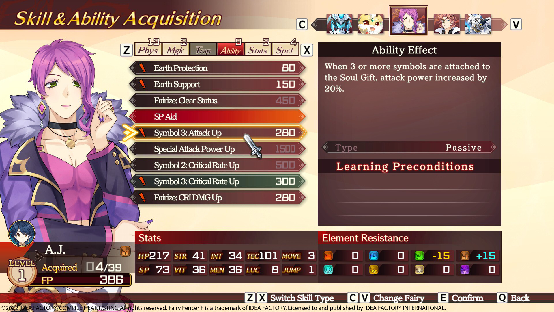 Screenshot de Fairy Fencer F: Refrain Chord - Deluxe Edition