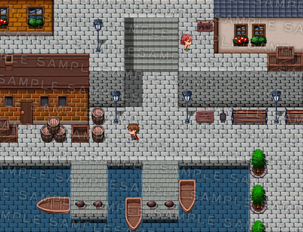 RPG Maker MZ - Krachware Fantasy Town Exterior Tileset screenshot 7