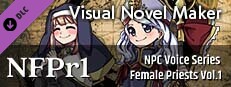Visual Novel Maker - NPC Female Priests Vol.1 Small Capsule Image