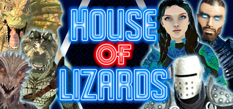 Steam header art for House of Lizards