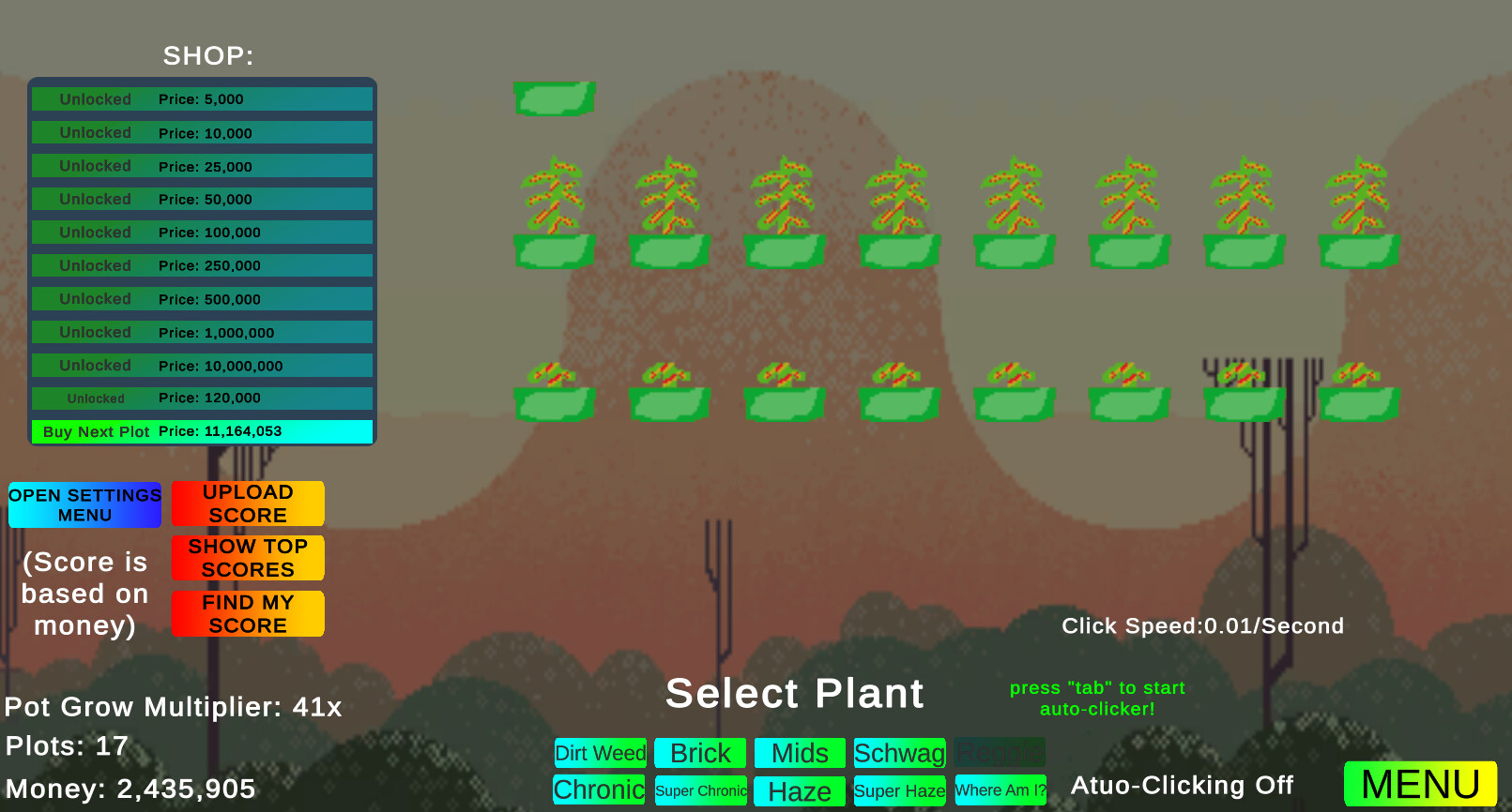 #5. Pot Farmer (Steam) 게시자: Tegridy Made Games