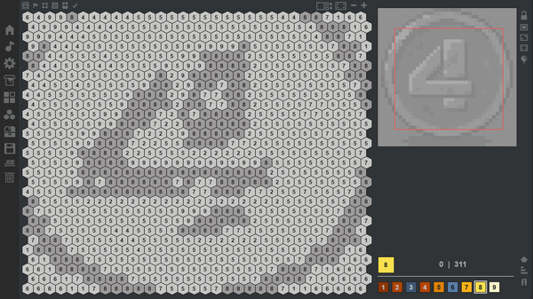 Coloring Game 4 – Mosaic Mode
