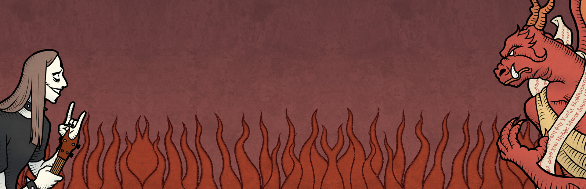 Chuck the Metalhead in Medieval Hell