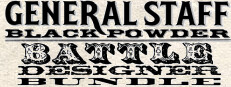 General Staff: Black Powder Battle Designer Bundle