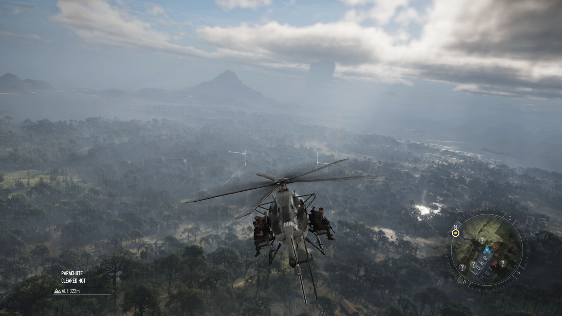 Ghost Recon Breakpoint 載具與開闊地形推進畫面