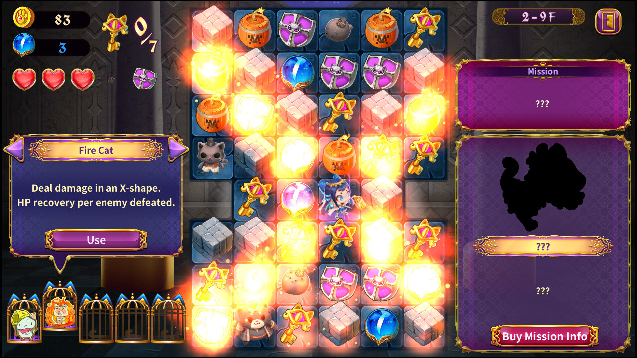 Persha and the Magic Labyrinth -Arabian Nyaights- screenshot
