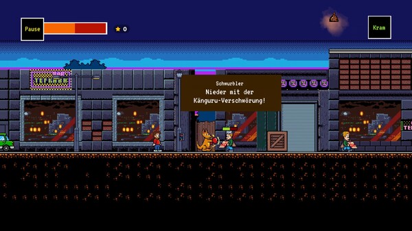 Screenshot z Die Känguru-Verschwörung