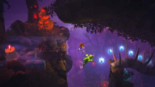 Screenshot z Giana Sisters: Twisted Dreams
