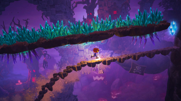 Screenshot z Giana Sisters: Twisted Dreams