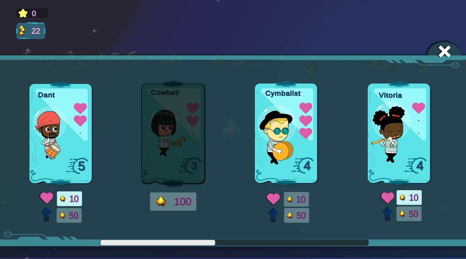 Samba Space Parade screenshot