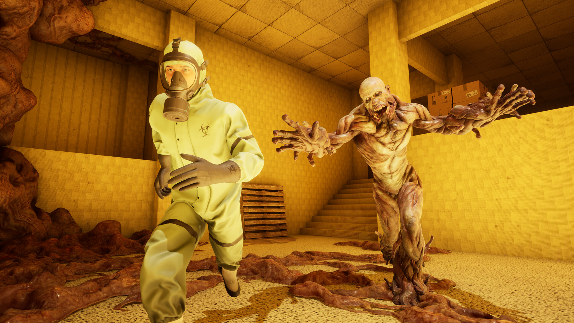 #3. BACKROOMS: APPREHENSION (Steam) By: DMNT Interactive