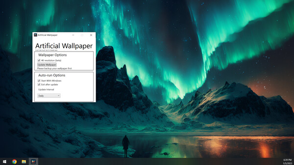 Screenshot z Artificial Wallpaper Screenshot z Artificial Wallpaper