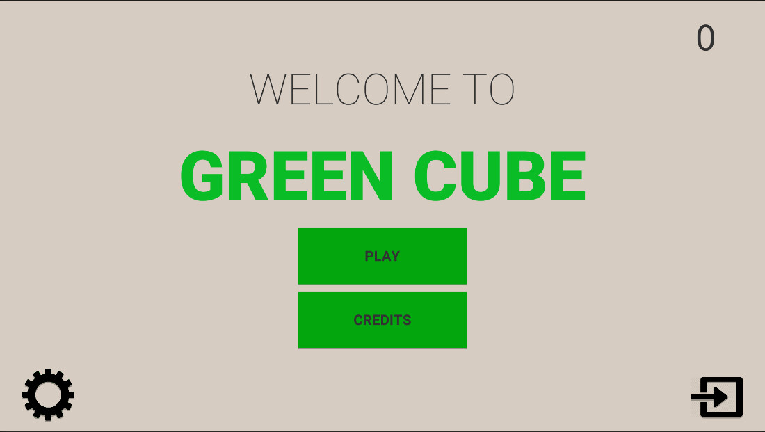 Green Cube screenshot