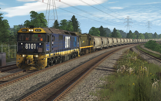Trainz 2019 DLC - NSW 81 Class Freight Corp, Freight Rail Pack