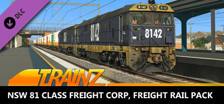 Trainz Plus DLC - NSW 81 Class Freight Corp, Freight Rail Pack banner image