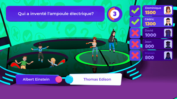 Capture d'écran 4 de Brain Show: Party Quiz