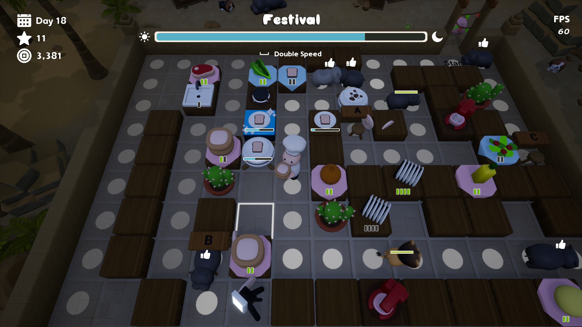 #2. Cook Fest (Steam) 由: Sigma Indie