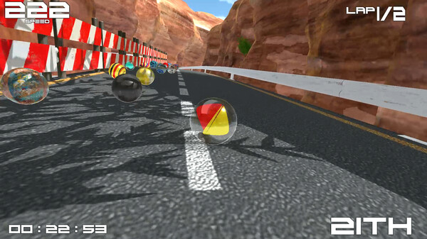 Screenshot z Marble Ball Racing 2022