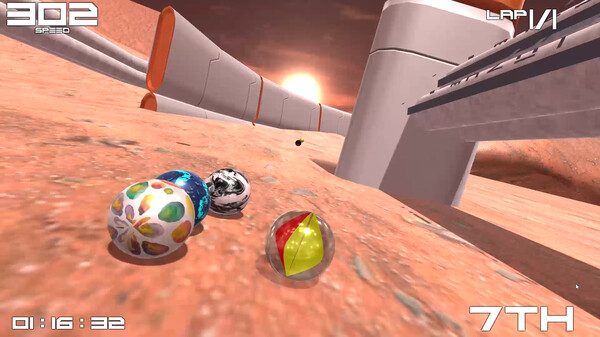 Screenshot z Marble Ball Racing 2022