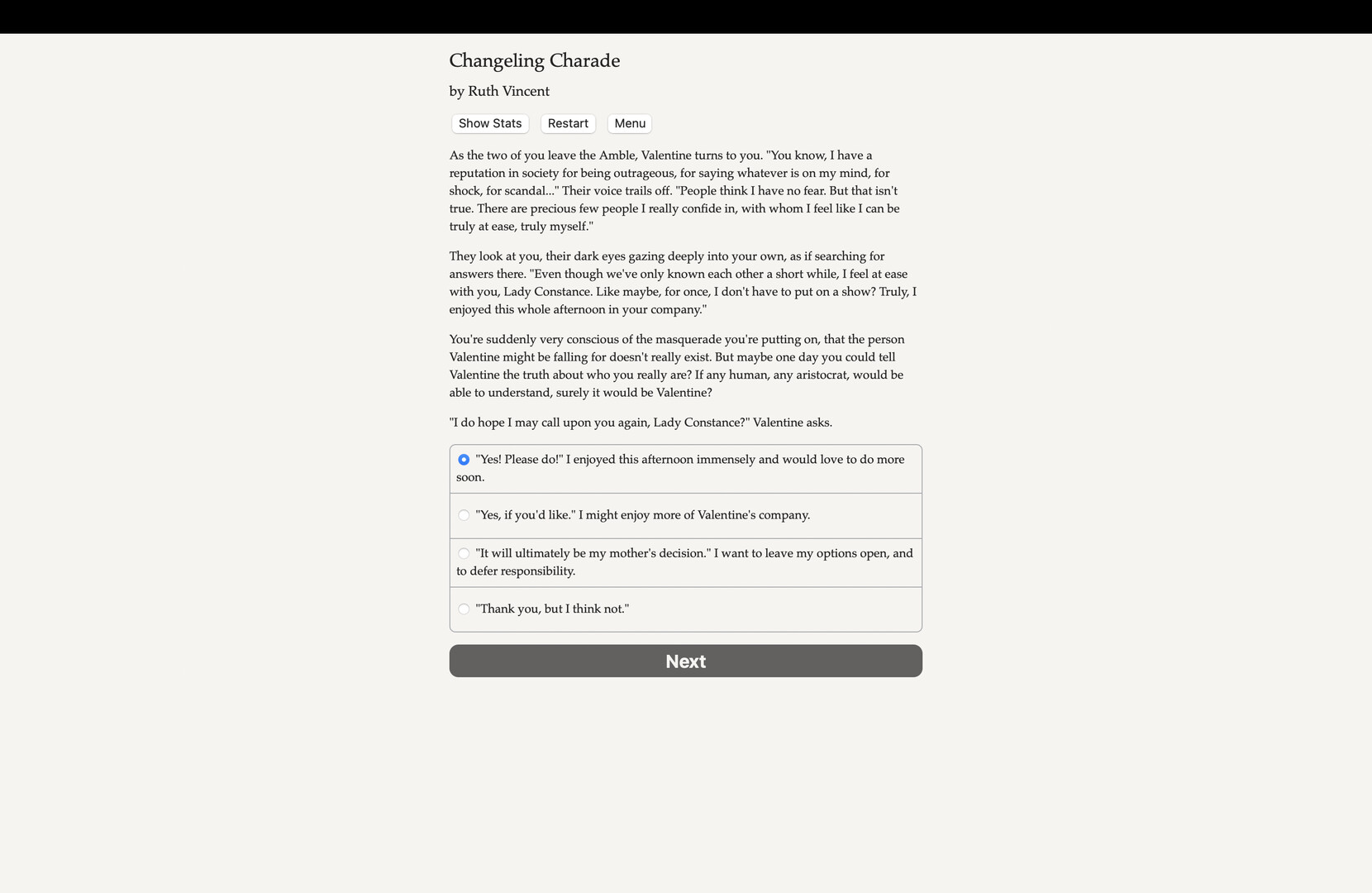 Changeling Charade screenshot #3
