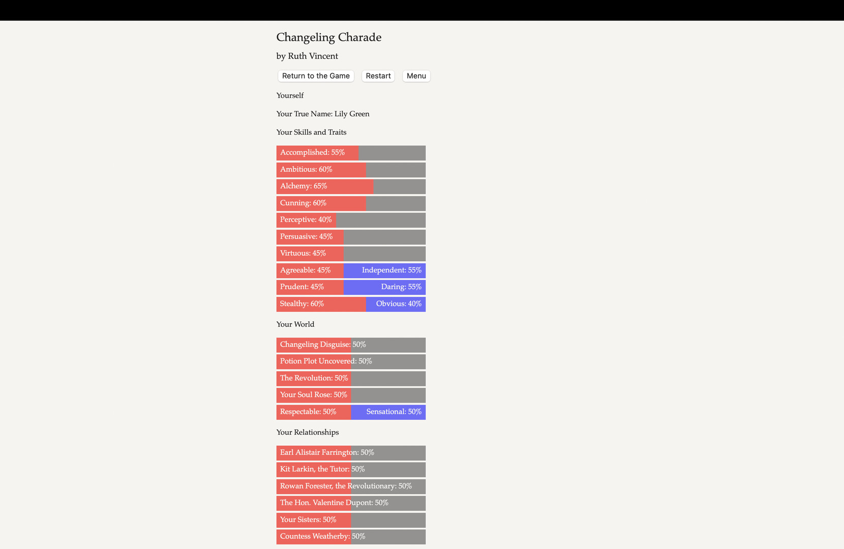 Changeling Charade screenshot #2