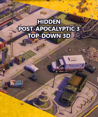 Hidden Post-Apocalyptic 3 Top-Down 3D