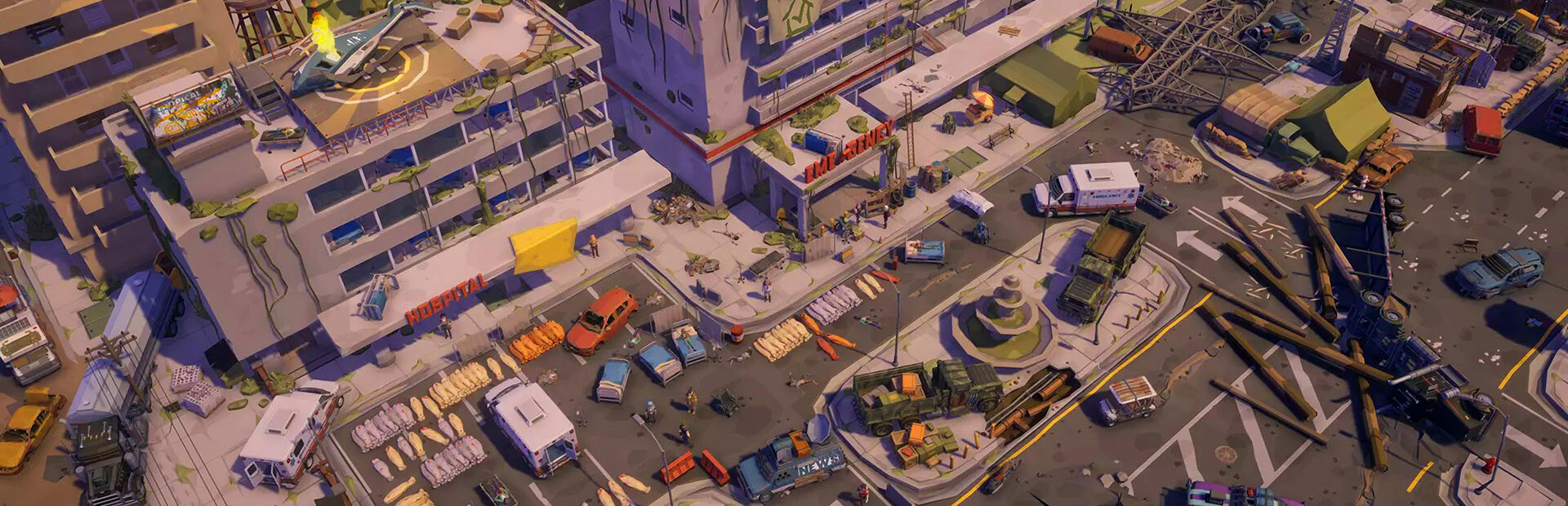 Hidden  Post-Apocalyptic 3  Top-Down 3D