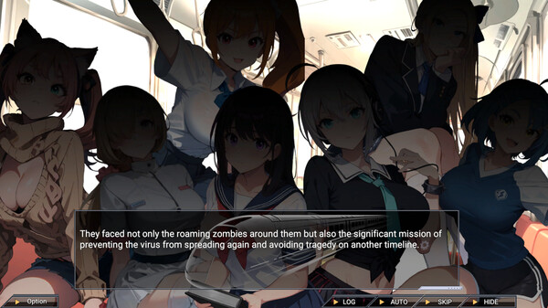 TRAIN BATTLE SHOUJO - 末日纏綿 生與死之軌 screenshot 2
