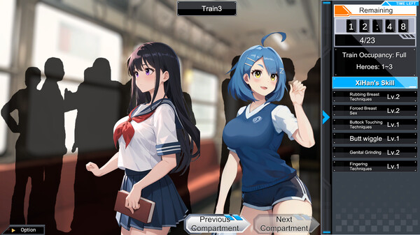 TRAIN BATTLE SHOUJO - 末日纏綿 生與死之軌 screenshot 3
