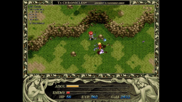Screenshot z Ys II