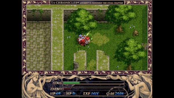 Screenshot z Ys II