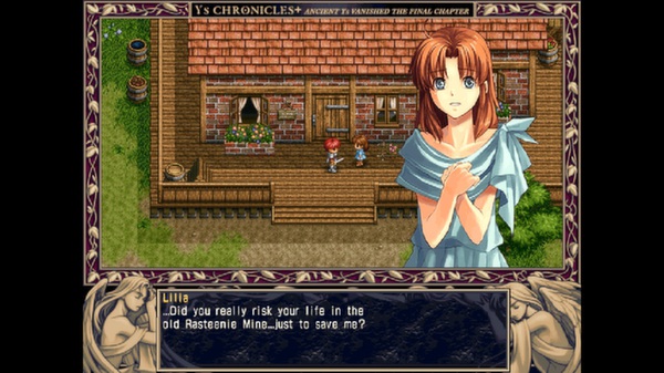 Screenshot z Ys II