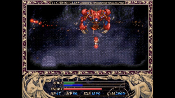 Screenshot z Ys II