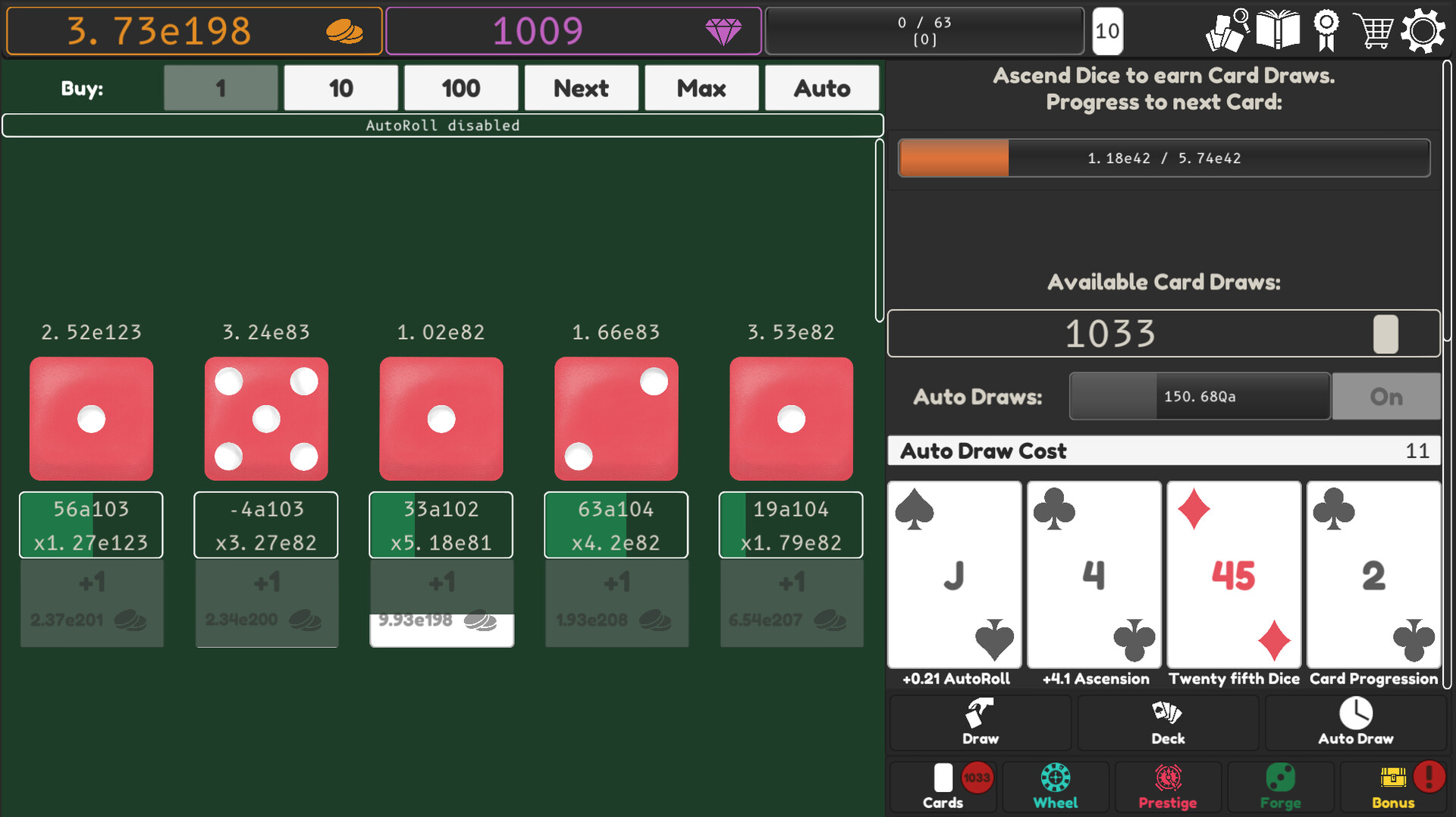 #1. Idle Dice 2 (Steam) 由: Lutsgames