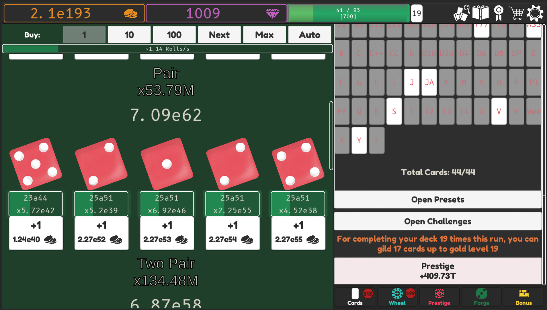 #3. Idle Dice 2 (Steam) 由: Lutsgames