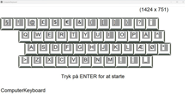 Screenshot z ComputerKeyboard Screenshot z ComputerKeyboard