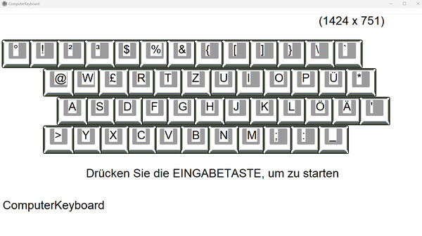 Screenshot z ComputerKeyboard Screenshot z ComputerKeyboard
