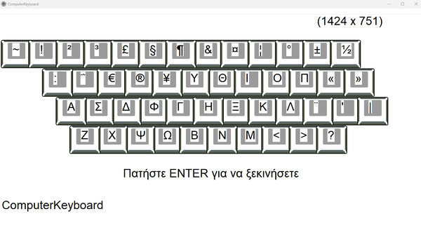 Screenshot z ComputerKeyboard Screenshot z ComputerKeyboard