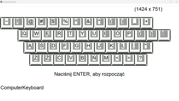 Screenshot z ComputerKeyboard Screenshot z ComputerKeyboard