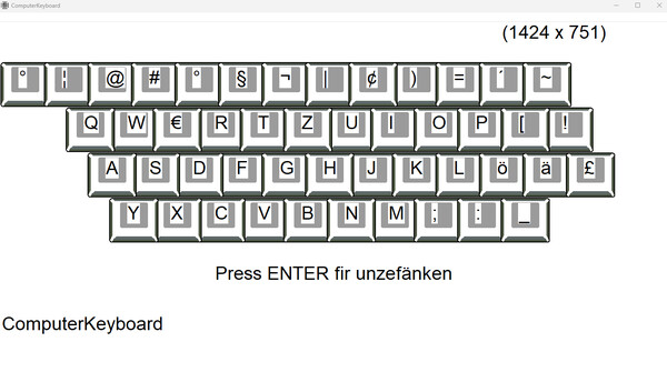 Screenshot z ComputerKeyboard Screenshot z ComputerKeyboard