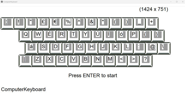 Screenshot z ComputerKeyboard Screenshot z ComputerKeyboard