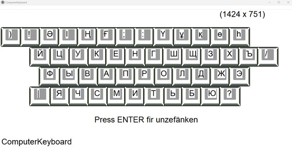 Screenshot z ComputerKeyboard Screenshot z ComputerKeyboard