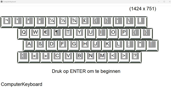 Screenshot z ComputerKeyboard Screenshot z ComputerKeyboard