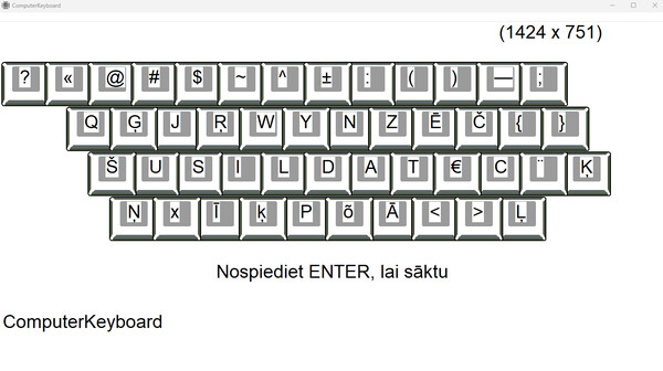 Screenshot z ComputerKeyboard Screenshot z ComputerKeyboard