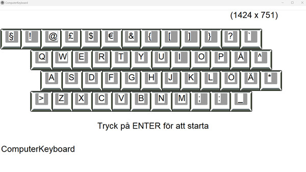 Screenshot z ComputerKeyboard Screenshot z ComputerKeyboard