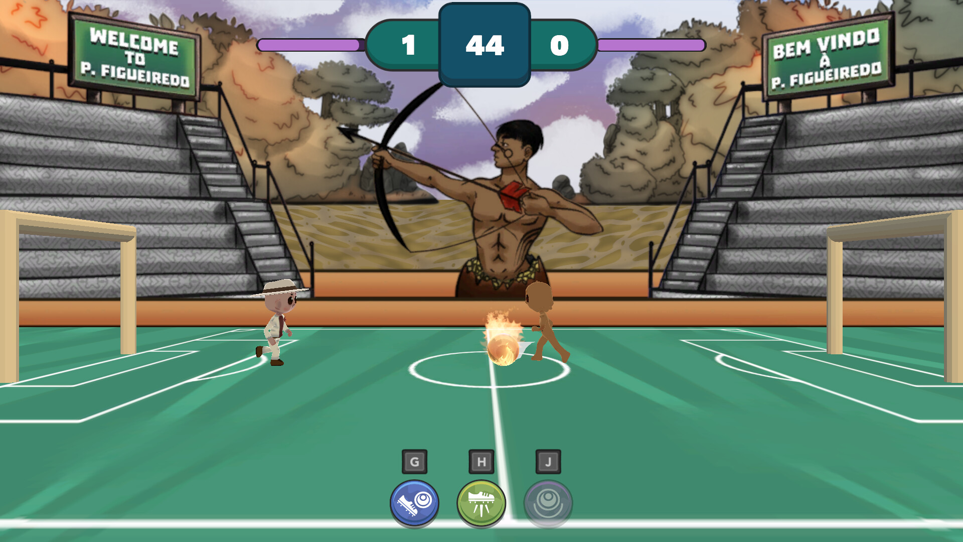 Lendas do Pebol: Mythic Football Featured Screenshot #1