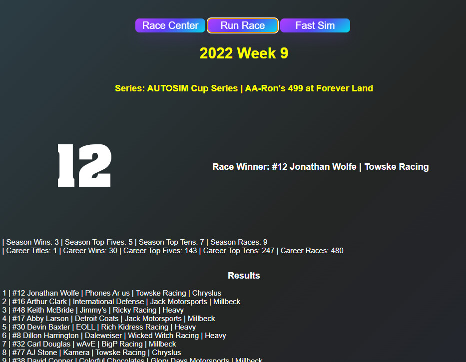 AutoSim 2 Featured Screenshot #1