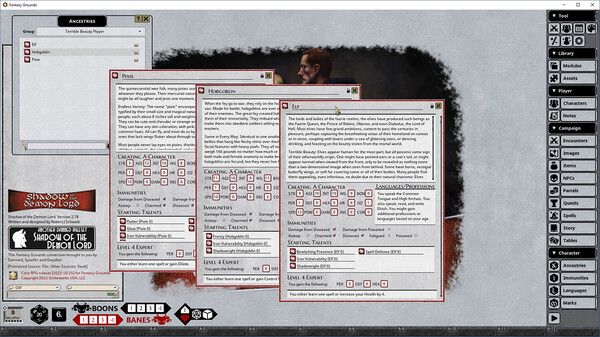 Fantasy Grounds - Shadow of the Demon Lord Terrible Beauty
