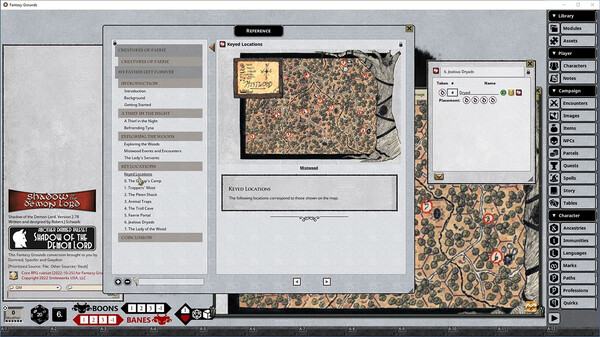 Fantasy Grounds - Shadow of the Demon Lord Terrible Beauty