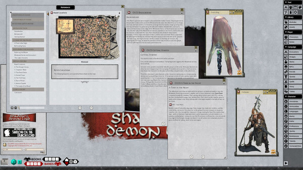 Fantasy Grounds - Shadow of the Demon Lord Terrible Beauty